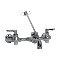 Top Brace Wall-Mount Service Sink Faucet With 6-Inch Vacuum Breaker Spout and Offset Shanks // CHROME // 118994_P_8354112002_CDNwebp.webp