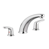 Colony® PRO Bathtub Faucet Trim With Lever Handles for Flash® Rough-In Valve // CHROME // 130186_ColonyPro_SiloRight_T075920_CDNwebp.webp