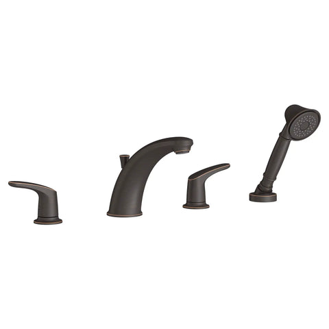 Colony® PRO - Garniture de robinet brut Flash® pour baignoire avec poignées à levier et douchette