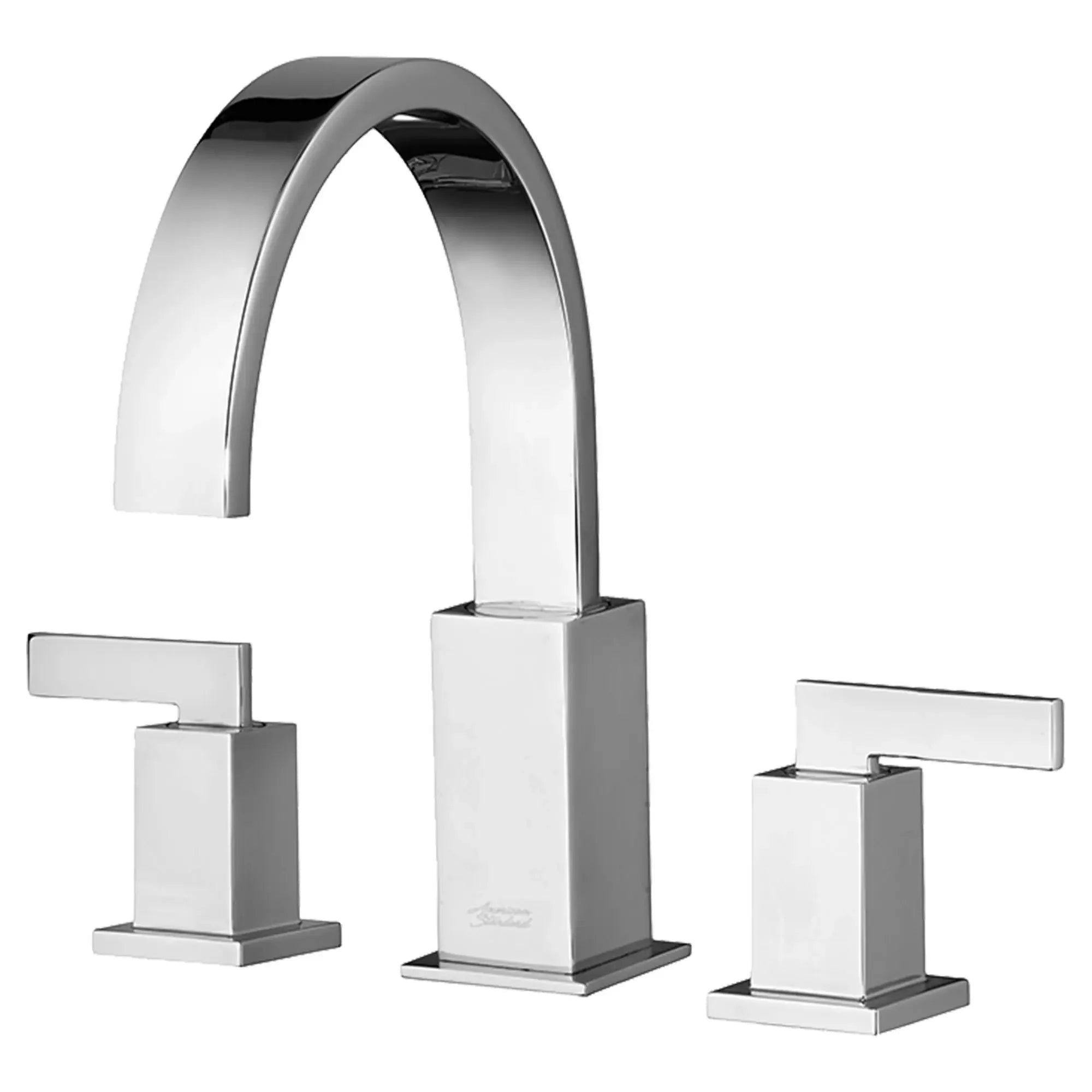 Time Square Robinet de baignoire pour valve brute Flash® avec poignées à levier // POLISHED CHROME // 130704_T184900002_1_CDNwebp.webp