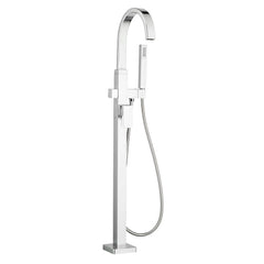 Contemporary Square Freestanding Bathtub Faucet With Lever Handle for Flash® Rough-In Valve // CHROME // 130721_T184951002_CDNwebp.webp