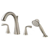 Fluent® Bathtub Faucet With  Lever Handles and Personal Shower for Flash® Rough-In Valve //   BRUSHED NICKEL // 130932_T186901295_2_CDNwebp.webp