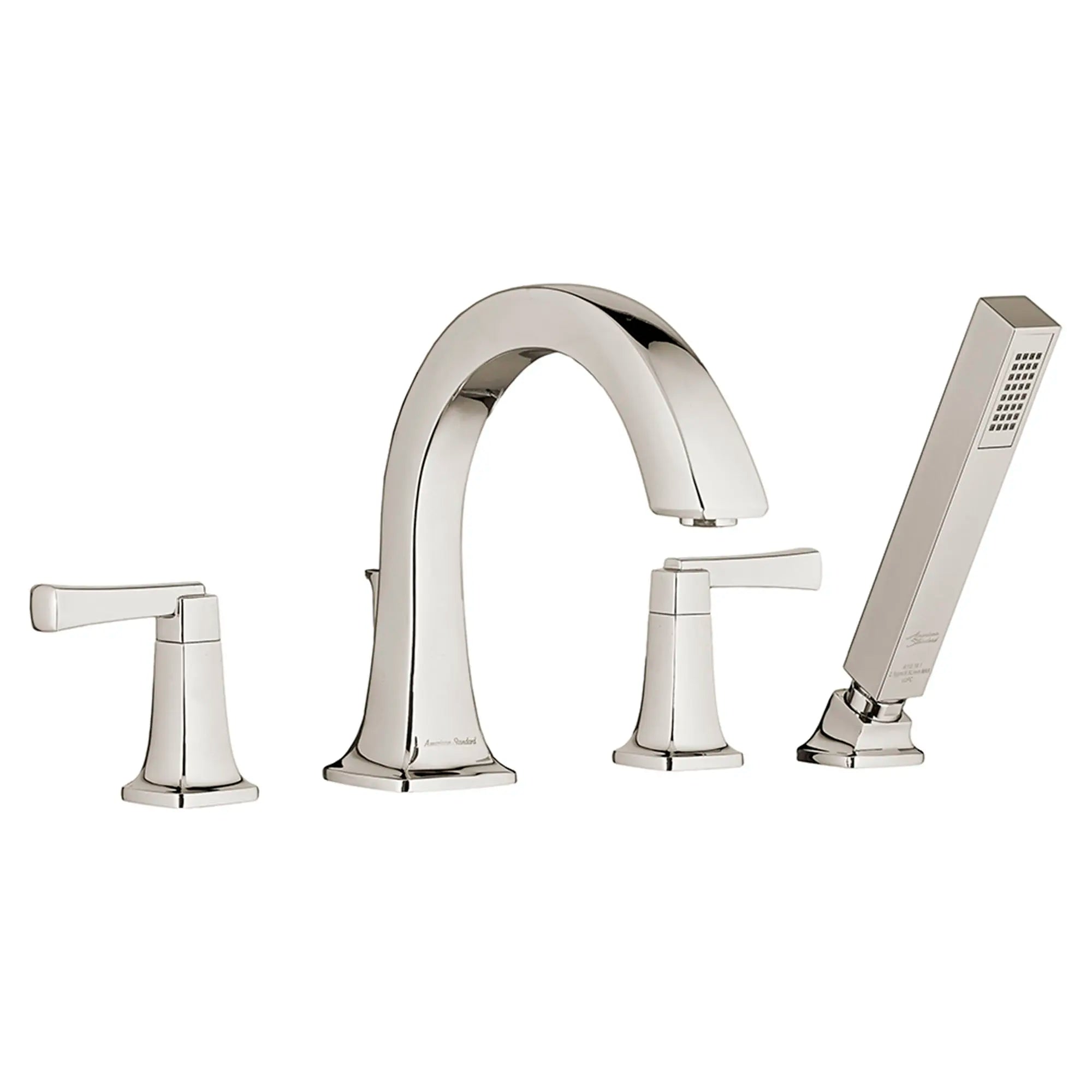 Townsend® - Robinet de baignoire à poignées à levier avec douchette pour robinet brut Flash® // NICKEL POLI // 131010_T353901013_CDNwebp.webp