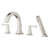 Townsend® Bathtub Faucet With Lever Handles and Personal Shower for Flash® Rough-In Valve // POLISHED  NICKEL // 131012_T353901013_1_CDNwebp.webp