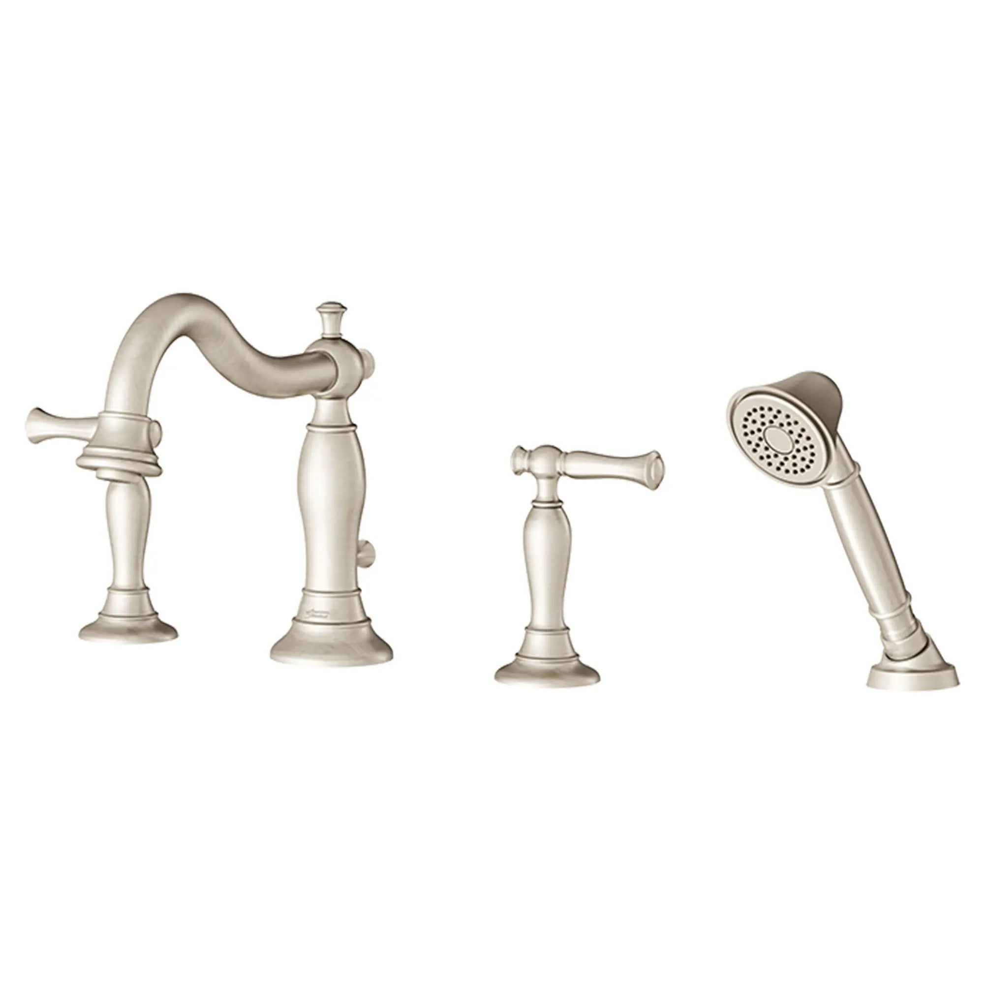 Quentin -  Robinet de baignoire avec douchette for Flash® Rough-In Valve With Lever Handles // NICKEL BROSSÉ // 131101_T440901.295-L_0_CDNwebp.webp