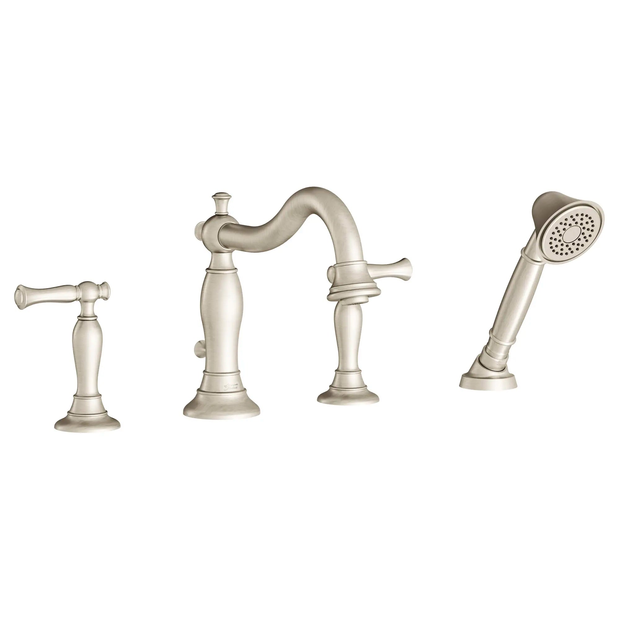Quentin -  Robinet de baignoire avec douchette for Flash® Rough-In Valve With Lever Handles // NICKEL BROSSÉ // 131104_T440901295_0_CDNwebp.webp