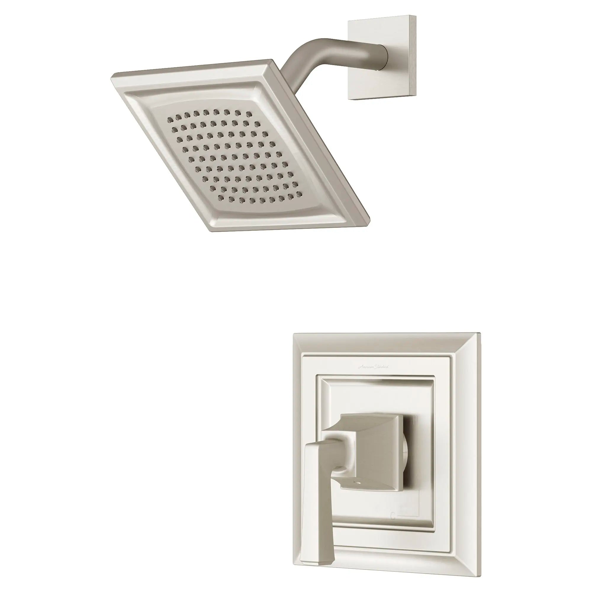 Town Square® S - Ensemble de robinetterie pour douche 1,75 gpm/6,8 L/min incluant une pomme de douche à économie d'eau, une cartouche à pression équilibrée en double céramique et une poignée à levier // SHOWER / 1.75 GPM / NICKEL BROSSÉ // 131240_T455507295_1_0_CDNwebp.webp