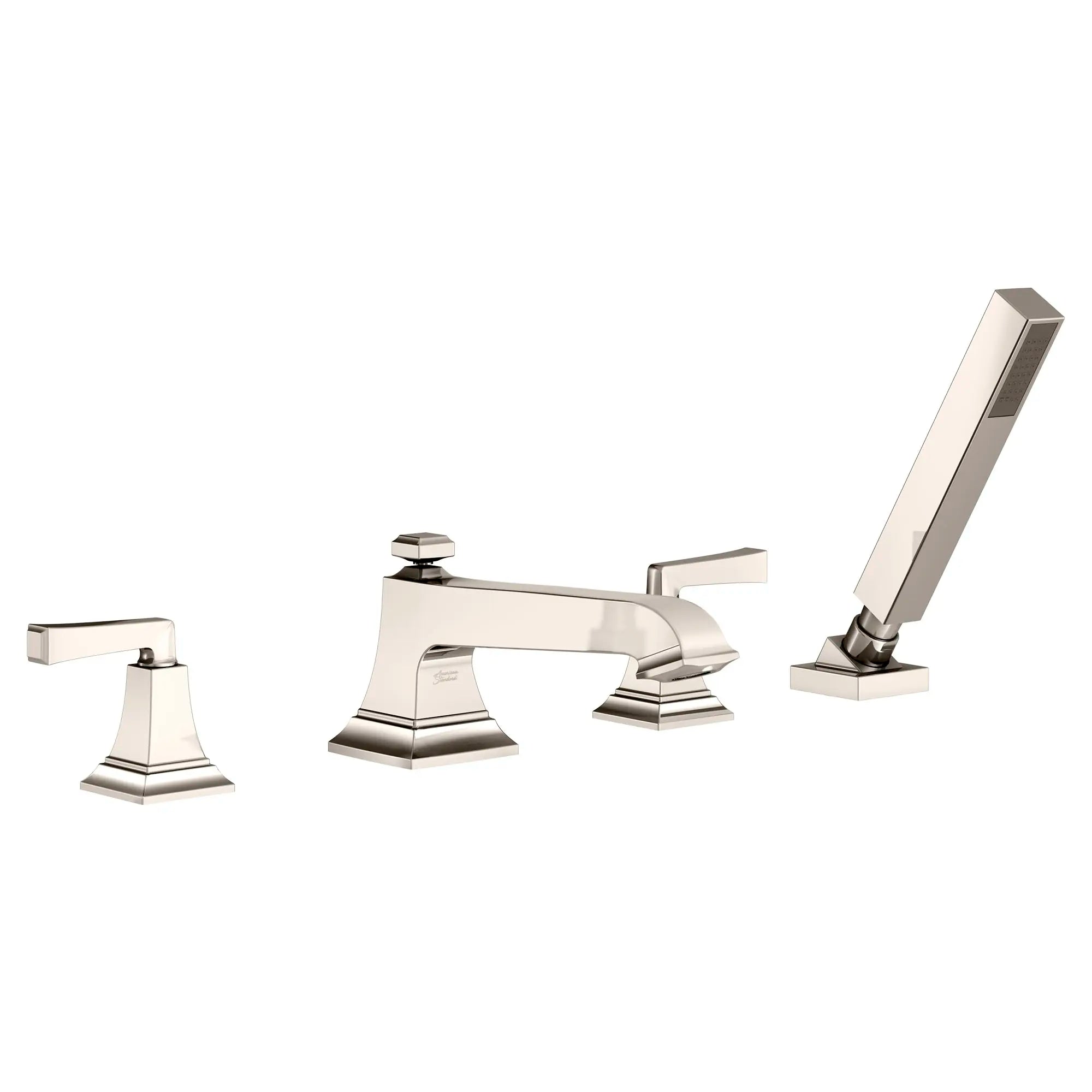 Town Square® S - Robinet de baignoire avec poignées à levier et douchette pour robinet brut Flash® // NICKEL POLI // 131338_T455901013_1_0_CDNwebp.webp