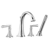 Estate Bathtub Faucet With Personal Shower for Flash® Rough-In Valve With Lever Handles // CHROME // 131430_T722901002_CDNwebp.webp