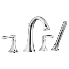 Estate Bathtub Faucet With Personal Shower for Flash® Rough-In Valve With Lever Handles // CHROME // 131430_T722901002_CDNwebp.webp