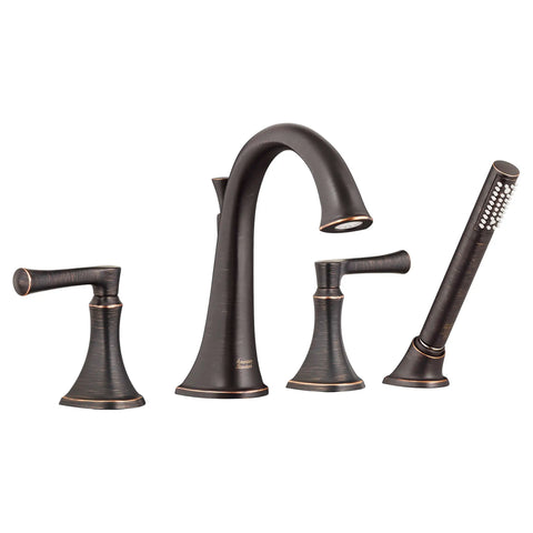 Estate - Robinet de baignoire avec douchette pour robinet brut Flash®, avec poignées à levier