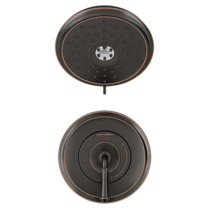 [TU052507.278] Delancey® 1.8 gpm/6.8 L/min Shower Trim Kit With Water-Saving 4-Function Showerhead and Lever Handle - Polished Chrome