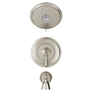 [TU052508.295] Delancey® 1.8 gpm/6.8 L/min Tub and Shower Trim Kit With Water-Saving 4-Function Showerhead and Lever Handle - Polished Chrome