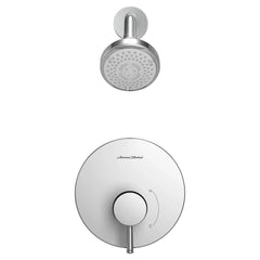Serin® 1.75 gpm/6.6 L/min Tub and Shower Trim Kit With Water-Saving 3-Function Shower Head, Double Ceramic Pressure Balance Cartridge With Lever Handle // CHROME // 131751_TU064507002_CDNwebp.webp