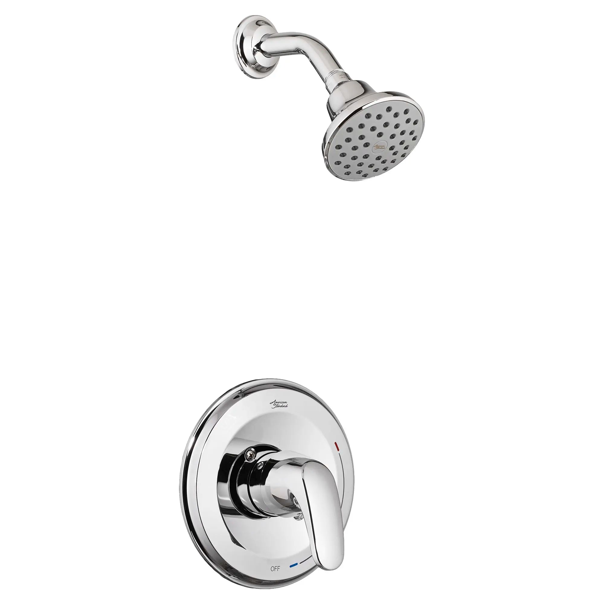 Colony® PRO - Ensemble de robinetterie pour douche 1,75 gpm/6,6 L/min incluant une pomme de douche à économie d'eau, une cartouche à pression équilibrée en double céramique et une poignée à levier // SHOWER / CHROME POLI // 131785_TU075507002_0_CDNwebp.webp