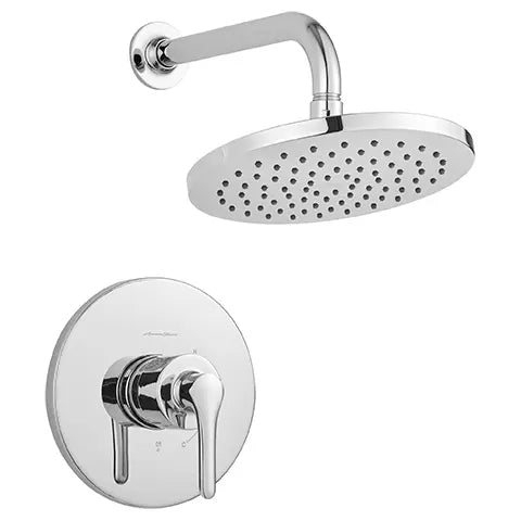 Studio® S - Ensemble de robinetterie pour douche 1,8 gpm/6,8 L/min incluant une pomme de douche pluie, une cartouche à pression équilibrée en double céramique et une poignée à levier