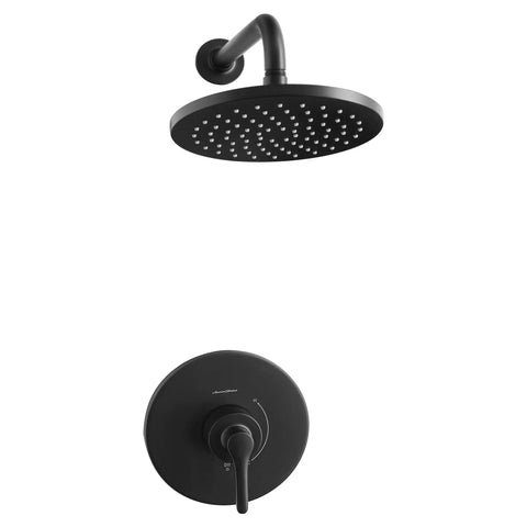 Studio® S - Ensemble de robinetterie pour douche 1,8 gpm/6,8 L/min incluant une pomme de douche pluie, une cartouche à pression équilibrée en double céramique et une poignée à levier