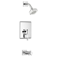 Times Square® 1.75 gpm/6.6 L/min Tub and Shower Trim Kit With Water-Saving Showerhead, Double Ceramic Pressure Balance Cartridge With Lever Handle // CHROME // 132016_TU184508002_1_CDNwebp.webp