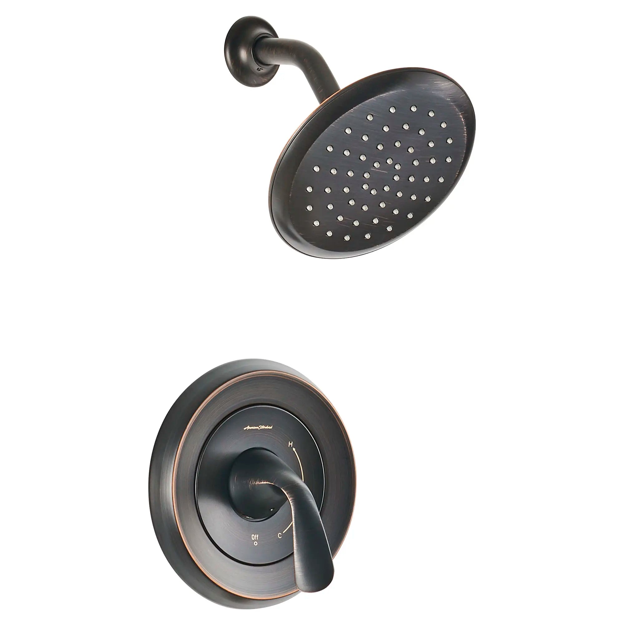 Fluent® - Ensemble de robinetterie pour douche 1,8 gpm/6,8 L/min incluant une pomme de douche à économie d'eau, une cartouche à pression équilibrée en double céramique et une poignée à levier // LEGACY BRONZE // 132070_TU186507278_1_0_CDNwebp.webp