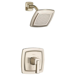 [TU353501.295] Townsend® 2.5 gpm/9.5L/min Shower Trim Kit With Rain Showerhead, Double Ceramic Pressure Balance Cartridge With Lever Handle - Polished Chrome