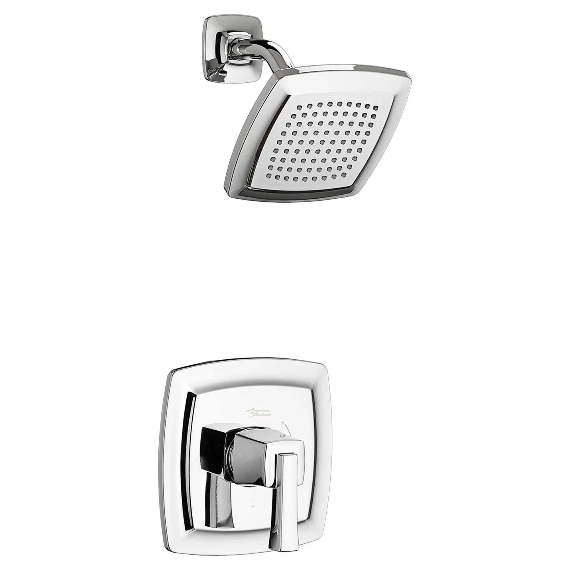 Townsend® - Ensemble de robinetterie pour douche 1,75 gpm/6,6 L/min incluant une pomme de douche à économie d'eau, une cartouche à pression équilibrée en double céramique et une poignée à levier // SHOWER / 1.75 GPM / CHROME POLI // 132137_TU353507002_0_CDNwebp.webp