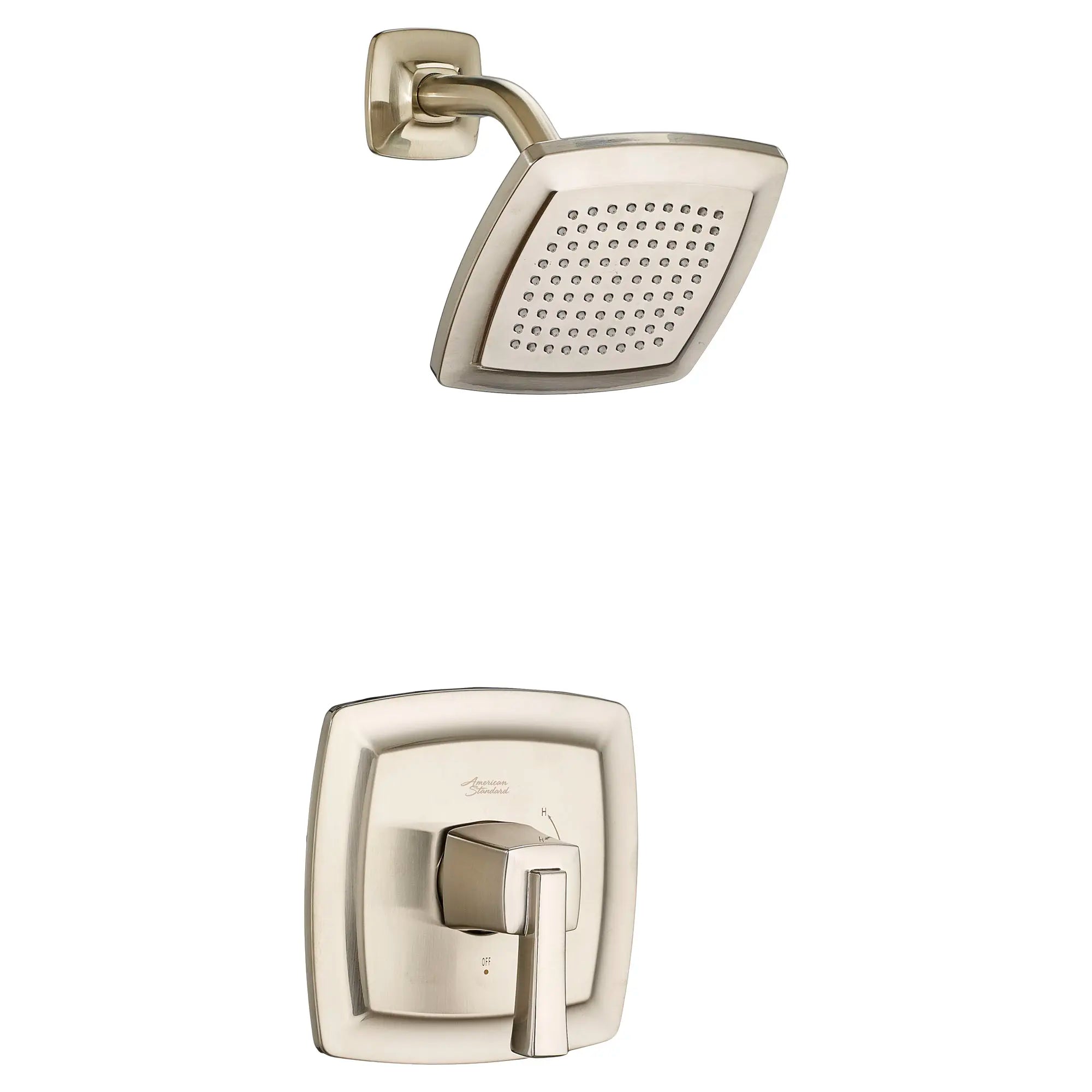 Townsend® - Ensemble de robinetterie pour douche 1,75 gpm/6,6 L/min incluant une pomme de douche à économie d'eau, une cartouche à pression équilibrée en double céramique et une poignée à levier // SHOWER / 1.75 GPM / NICKEL BROSSÉ // 132148_TU353507295_0_CDNwebp.webp