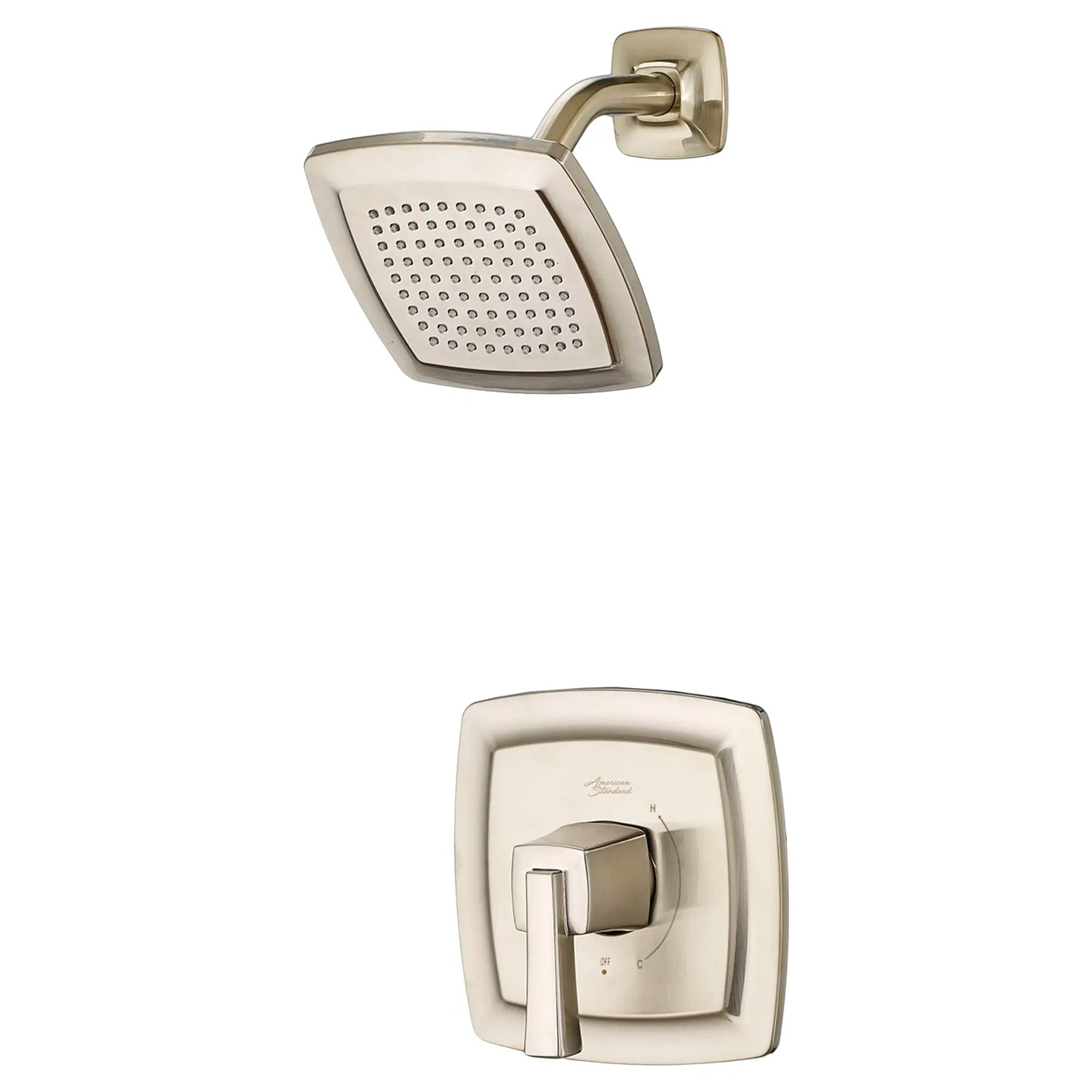 Townsend® - Ensemble de robinetterie pour douche 1,75 gpm/6,6 L/min incluant une pomme de douche à économie d'eau, une cartouche à pression équilibrée en double céramique et une poignée à levier // SHOWER / 1.75 GPM / NICKEL BROSSÉ // 132150_TU353507295_2_0_CDNwebp.webp