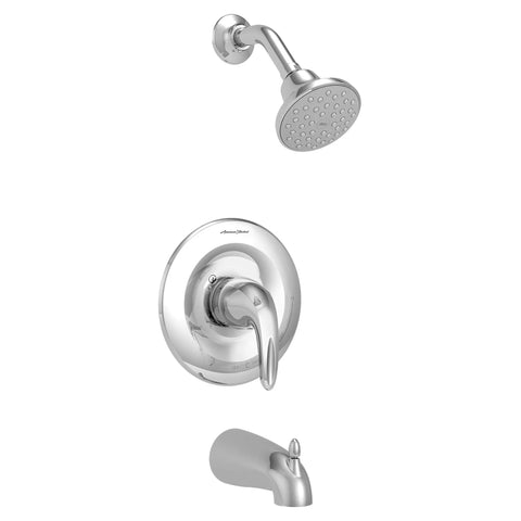 Reliant 3® - Ensemble de robinetterie pour baignoire/douche 1,75 gpm/6,6 L/min incluant une cartouche à pression équilibrée en double céramique et une poignée à levier