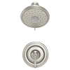 [TU420501.295] Portsmouth 1.8 GPM Round Shower Trim Kit with Water-Saving Showerhead and Double Ceramic Pressure Balance Cartridge with Lever Handle - Polished Chrome
