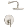 [TU431501.295] Boulevard Shower Trim Kit 2.5 gpm/9.5 L/min with Rain Showerhead, Double Ceramic Pressure Balance Cartridge and Lever Handle - Polished Chrome