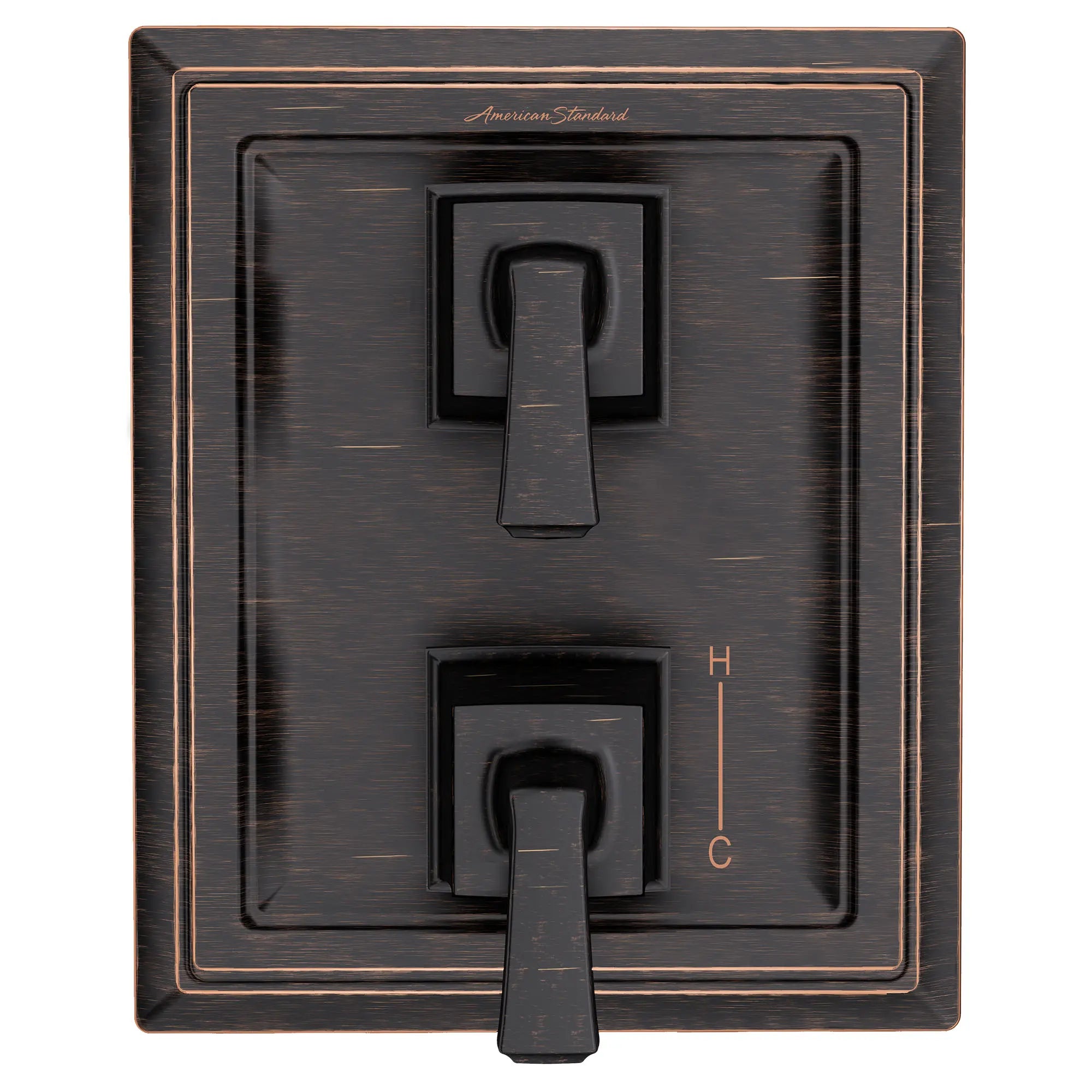 Town Square® S - garniture d'inverseur de douche intégrée à 2 poignées seulement // BRONZE LEGACY // 132539_TU455740.278_0_CDNwebp.webp