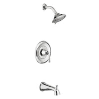 Estate 2.5 gpm/9.5 L/min Tub and Shower Trim Kit With 3-Function Showerhead, Double Ceramic Pressure Balance Cartridge With Lever Handle // CHROME // 132566_TU722502002_CDNwebp.webp