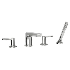 Studio® S  Bathtub Faucet With Lever Handles and Personal Shower for Flash® Rough-In Valve // CHROME // 133128_T105901002_CDNwebp.webp