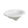 [0346004.020] Colony Countertop Sink with 4-Inch Centreset - White