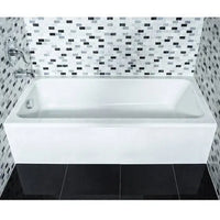 [1752102.020] Evolution II 5 x 30 inch Integral Apron Bathtub Above Floor Rough with Right-hand Outlet - White