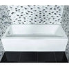 [1752202.020] Evolution II 5 x 30 inch Integral Apron Bathtub Above Floor Rough with Left-hand Outlet - White