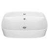 [1837000.020] Parksville Above Counter Sink With Centre Hole Only - White