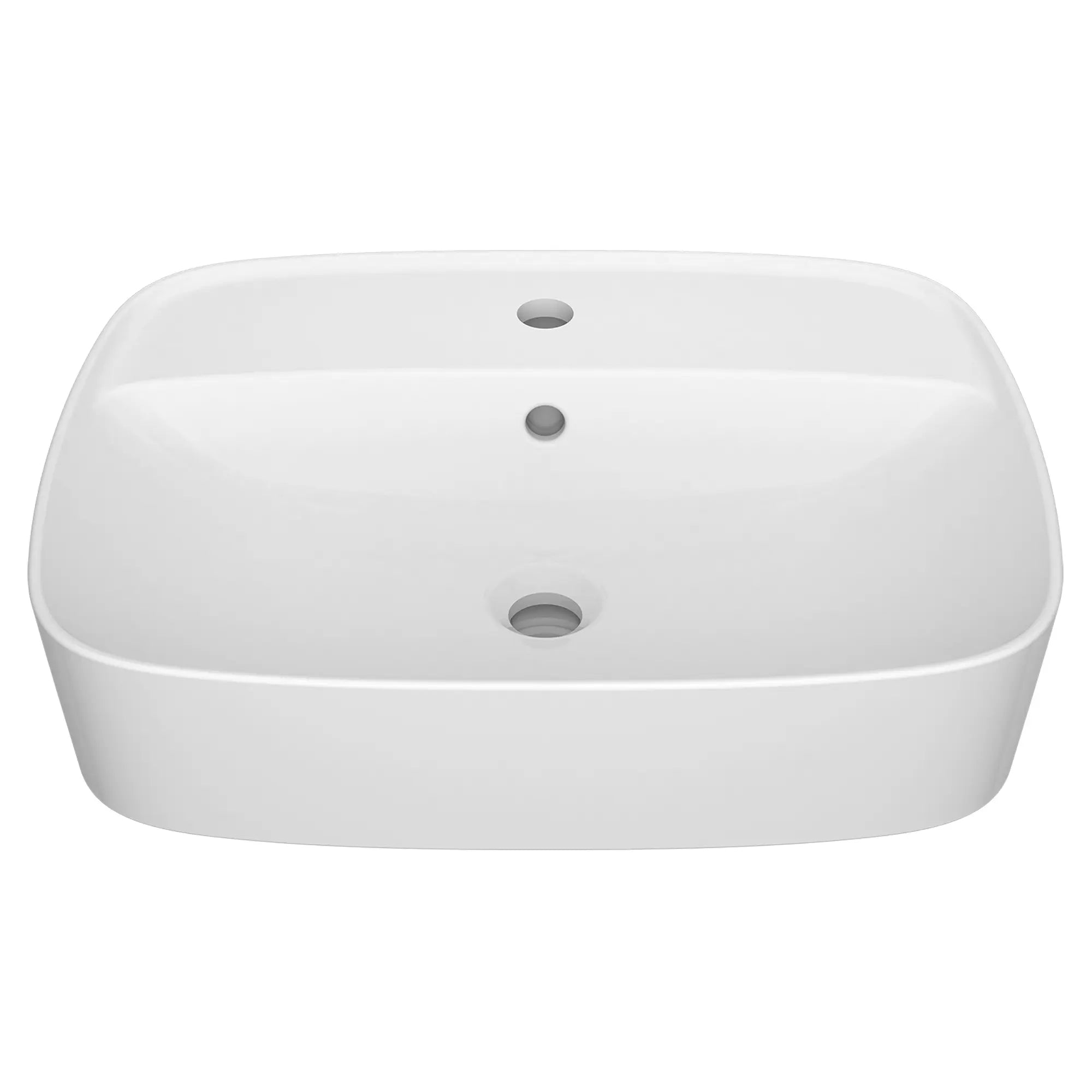 Lavabo sur plan Parksville avec trou central seulement // BLANC // 135017_Image_1837000.020_PARKSVILLE_Abovecounter_0_CDNwebp.webp