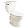 [215CA054.020] Cadet Pro Two-Piece 1.6 gpf/6.0 Lpf Standard Height Elongated Toilet Less Seat with Lined Tank - White