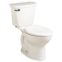 [215CA154.020] Cadet Pro Two-Piece 1.28 gpf/4.8 Lpf Standard Height Elongated Toilet Less Seat with Lined Tank - White