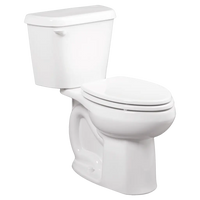[221CA154.020] Colony Two-Piece 1.28 gpf/4.8 Lpf Standard Height Elongated Toilet Less Seat with Lined Tank - White