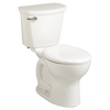 [215DA154.020] Cadet Pro Two-Piece 1.28 gpf/4.8 Lpf Standard Height Round Front Toilet Less Seat with Lined Tank - White