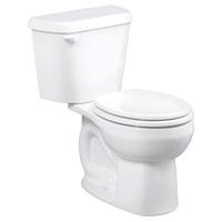 [221DA154.020] Colony Two-Piece 1.28 gpf/4.8 Lpf Standard Height Round Front Toilet Less Seat with Lined Tank - White