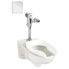 [3351101.020] Afwall® Millennium® 1.0 - 1.6 gpf (3.8- 6.0 Lpf) Wall-Hung EverClean® Bowl Less Seat - White