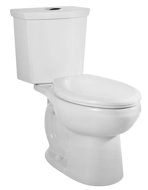 Toilette complète Cadet® 3, 2 pièces, chasse double 1,6 gpc/6,0 lpc,et 1,0 gpc/3,8 lpc, à cuvette allongée à hauteur de chaise et réservoir avec doublure, avec siège