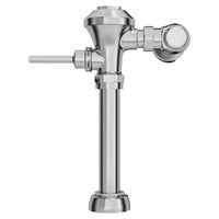 [6147122.002] Ultima Manual Toilet Flush Valve, Diaphragm-Type, 1.28 gpf/4.8 Lpf, 27-Inch Rough-In - Polished Chrome