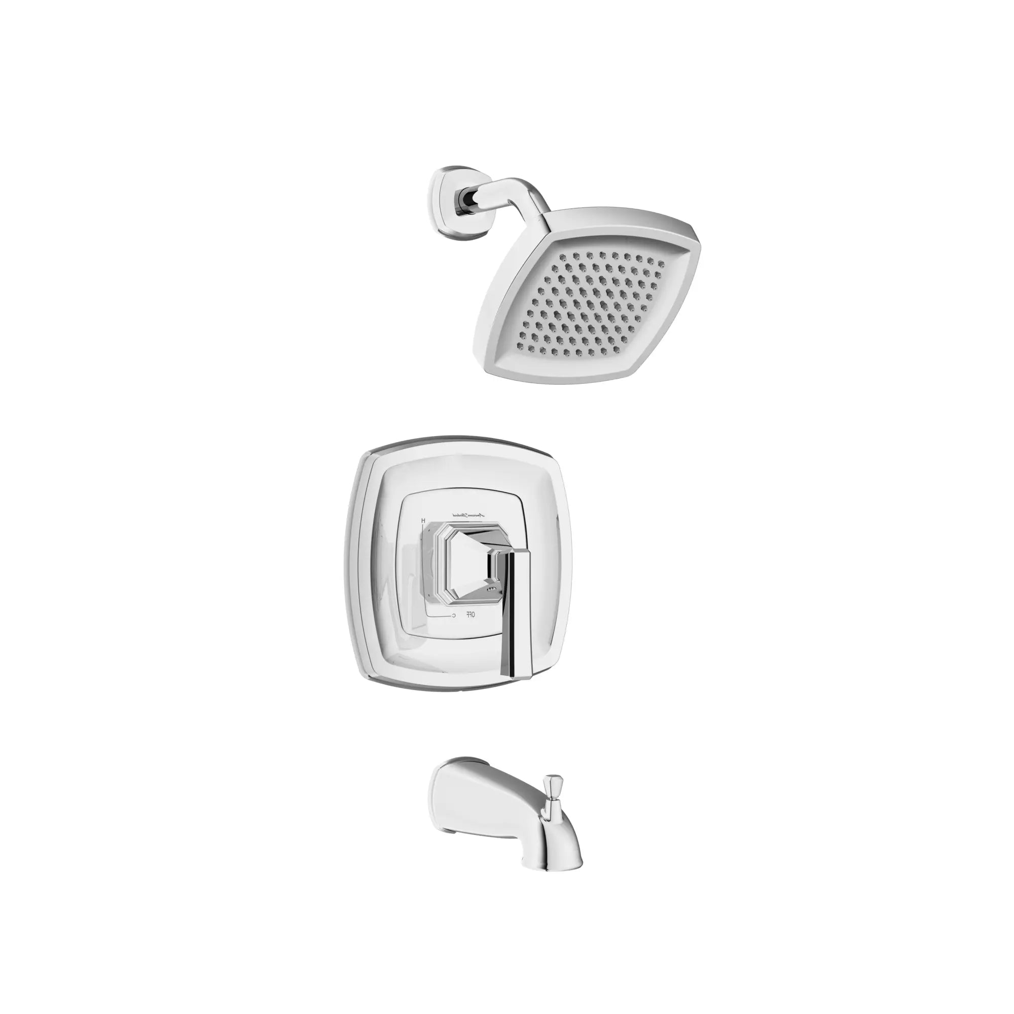 Kit de garniture Westerly 1,8 gpm/6,8 L/min pour baignoire et douchette avec poignée à levier // CHROME POLI // 135103_Image_7012508.002_WESTERLY_Shower_0_CDNwebp.webp