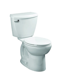 [7423756ST.020] Ravenna 3 Two-Piece 1.6 gpf/6.0 Lpf Standard Height Round Front Complete Toilet With Seat and Lined Tank - White