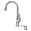 [9129301.075] Kerris Single-Handle Pull-Down Triple Spray Kitchen Faucet 1.8 GPM with Pause Feature - Polished Chrome
