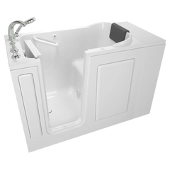 [C2848.109.ALW] Gelcoat Premium Series 28 x 48-Inch Walk-in Tub With Air Spa System - Left-Hand Drain With Faucet - White